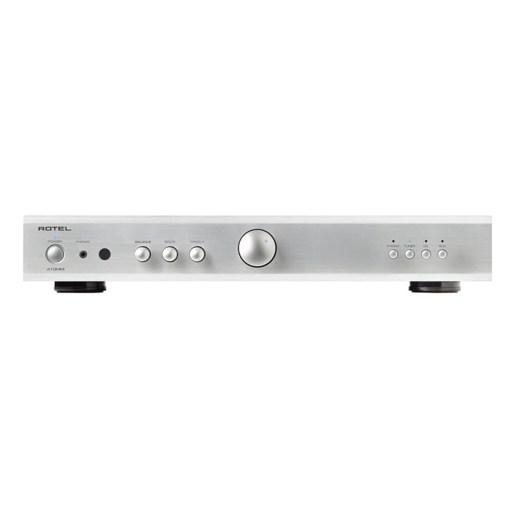 อินทิเกรตแอมป์ ROTEL : A-10 MKII (สีซิลเวอร์)